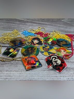 NWOT DC Comics Character Necklaces